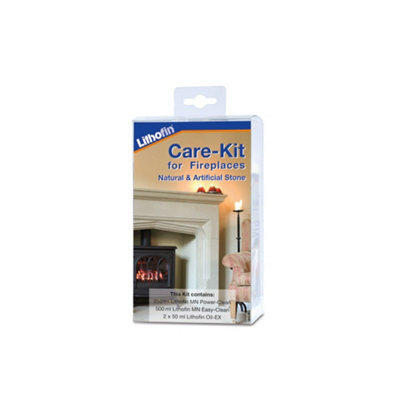 Lithofin Care Kit For Fireplaces - Natural & Artificial Stone