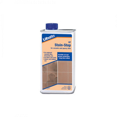 Lithofin KF Stain-Stop Impregnator Sealer For Unglazed Ceramic & Quarry Tiles - 500ml