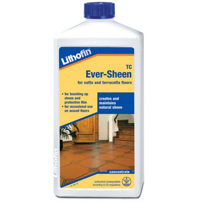 Lithofin TC Ever-Sheen for Cotto & Terracotta Floors - 1L