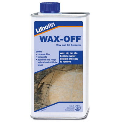 Lithofin Wax-Off Grease, Sealant, Wax & Oil Remover - 1L