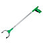 Litter Picker Trigger Grip - Rubbish Picker Grabber 90cm - Multi-Purpose Reacher Grabber Stick, Green by UNGER