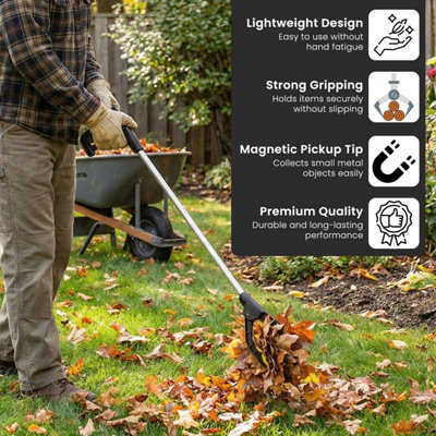 Litter Pickers Grab & Grip Tool Rubbish Grabber 30