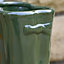 Little and Large Dark Green Wellington Outdoor Boot Ceramic Flower Pot Garden Planter Pot Gift for Gardeners