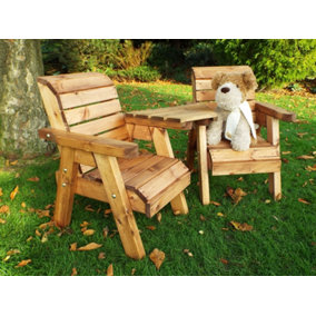 Little Fellas Twin Companion Set (Angled), Children's Furniture - W145 x D75 x H77 - Fully Assembled