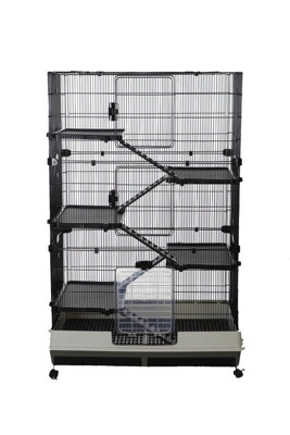 Little Friends Windsor 5 Levels 100cm Small Animal Rat Cage Grey