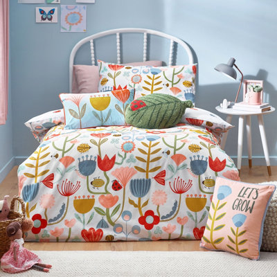 little furn. Little Nature Floral Duvet Cover Set