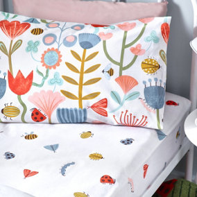 little furn. Little Nature Floral Fitted Bed Sheet