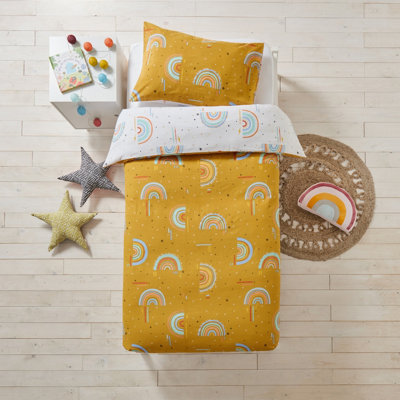 little furn. Rainbow Tribe Geometric Kids Duvet Cover Set