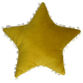 little furn. Star Pom-Pom Ready Filled Kids Cushion