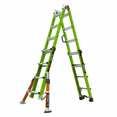 Little Giant 4 Rung Conquest All-Terrain GRP Fibreglass Multi-purpose ...