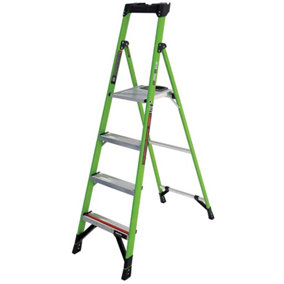 Little Giant 4 Tread MightyLite GRP Platform Step Ladder