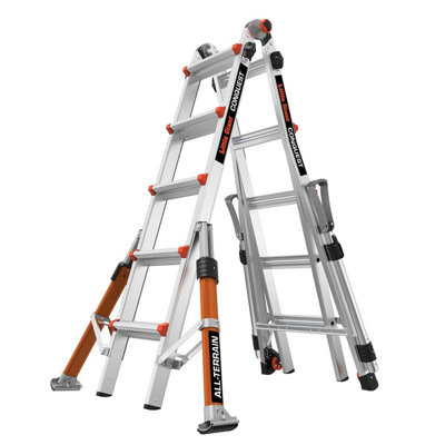 Little Giant 5 Rung Conquest All-Terrain PRO Multi-purpose Ladder