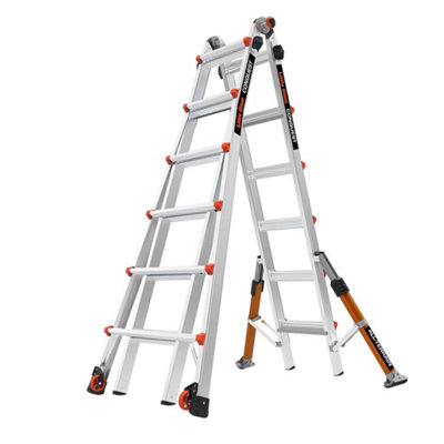 Little Giant 6 Rung Conquest All-Terrain Multi-purpose Ladder | £599.99 ...