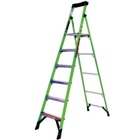Little Giant 6 Tread MightyLite GRP Platform Step Ladder