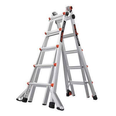 Little Giant Velocity Series 2.0 5 Rung Multi-Purpose Ladder ...