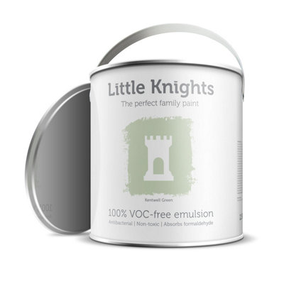 Little Knights Interior Emulsion Paint - Eggshell - Kentwell Green - 5 Litres