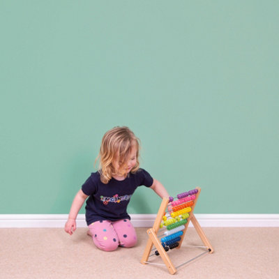 Little Knights Interior Emulsion Paint - Matte - Antique Green - 2.5 litre