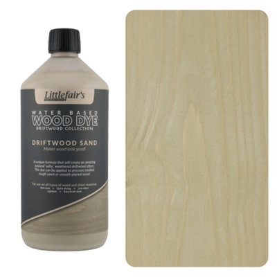 Littlefair's - Indoor & Outdoor Wood Stain - Driftwood Sand - 1 LTR