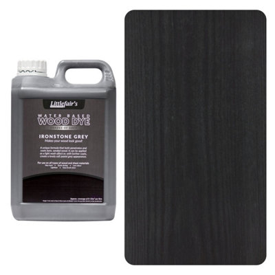 Littlefair's - Indoor & Outdoor Wood Stain - Ironstone Grey - 2.5 LTR