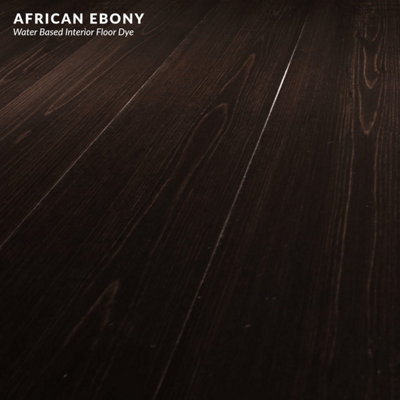 Littlefair's - Indoor Wood Floor Stain - African Ebony - 2.5 LTR