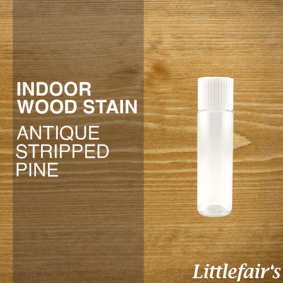 Littlefair's - Indoor Wood Stain - Antique Stripped Pine - 15ml Tester Pot