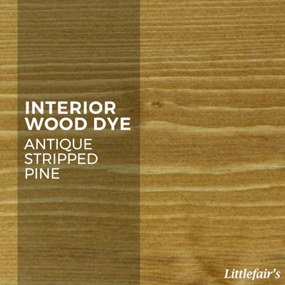 Littlefair's - Indoor Wood Stain - Antique Stripped Pine - 2.5 LTR