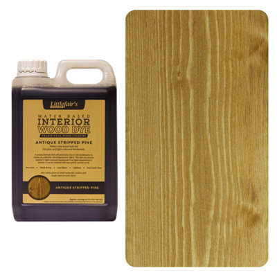 Littlefair's Indoor Wood Stain - Antique Stripped Pine - 25 LTR