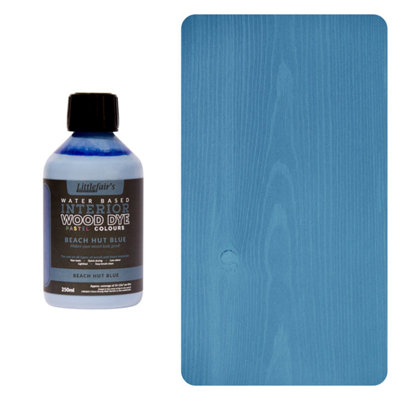 Littlefair's - Indoor Wood Stain - Beach Hut Blue - 250ml