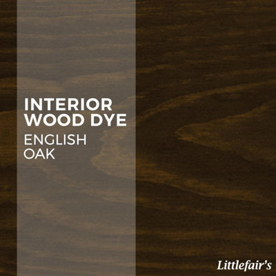 Littlefair's - Indoor Wood Stain - English Oak - 2.5 LTR