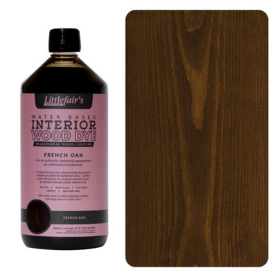 Littlefair's - Indoor Wood Stain - French Oak - 1 LTR