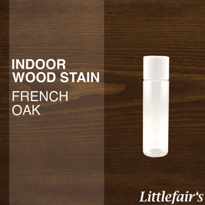 Littlefair's - Indoor Wood Stain - French Oak - 15ml Tester Pot