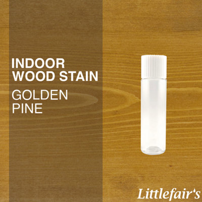 Littlefair's - Indoor Wood Stain - Golden Pine - 15ml Tester Pot