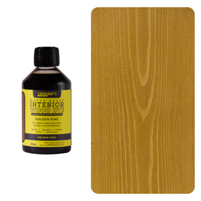 Littlefair's - Indoor Wood Stain - Golden Pine - 250ml