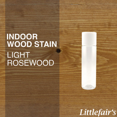Littlefair's - Indoor Wood Stain - Light Rosewood - 15ml Tester Pot
