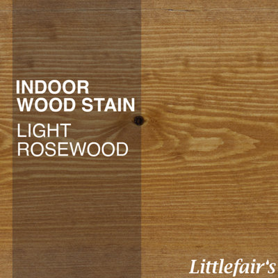 Littlefair's - Indoor Wood Stain - Light Rosewood - 2.5 LTR