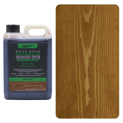 Littlefair's - Outdoor Wood Stain - Dark Pine - 25 LTR