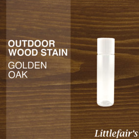 Littlefair's - Outdoor Wood Stain - Golden Oak - 15ml Tester Pot