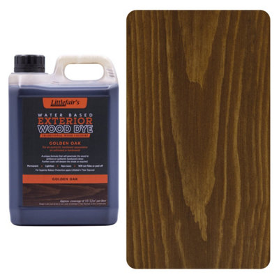 Littlefair's - Outdoor Wood Stain - Golden Oak - 25 LTR