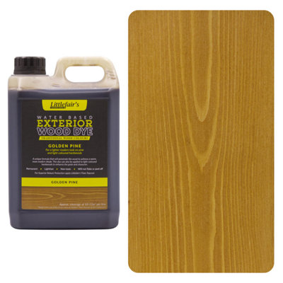 Littlefair's - Outdoor Wood Stain - Golden Pine - 25 LTR