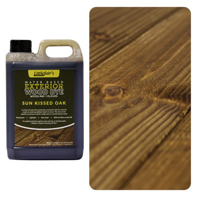 Littlefair's - Outdoor Wood Stain - Sun Kissed Oak - 20 LTR