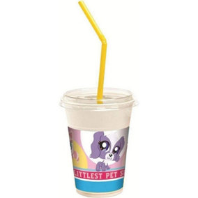 Littlest Pet Shop Plastic Party Cup (Pack of 12) Multicoloured (One Size)
