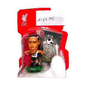 Liverpool FC Clic Virgil Van Dijk SoccerStarz Football Figurine White/Black/Green (One Size)