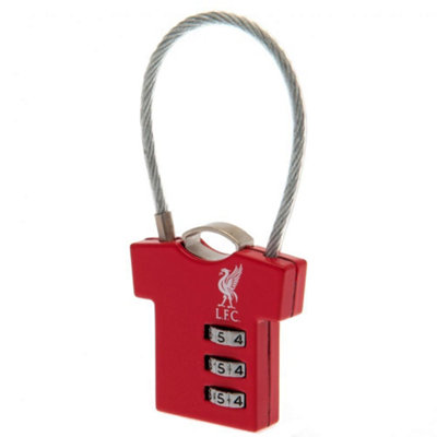 Liverpool FC Combination Padlock Red (One Size) Price Comparisons | Compare The Build