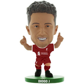 Liverpool FC Diogo Jota 2024 SoccerStarz Football Figurine Maroon/White/Green (One Size)