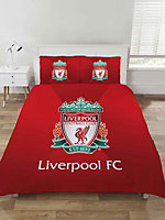 Liverpool FC Gradient Double Duvet Cover and Pillowcase Set