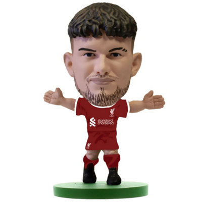 Liverpool FC Harvey Elliott 2024 SoccerStarz Football Figurine Maroon/White/Green (One Size)