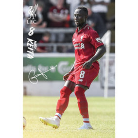Liverpool FC Keita Poster Red (One Size)