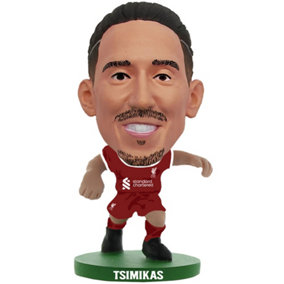 Liverpool FC Kostas Tsimikas SoccerStarz Football Figurine Red/Green/White (One Size)