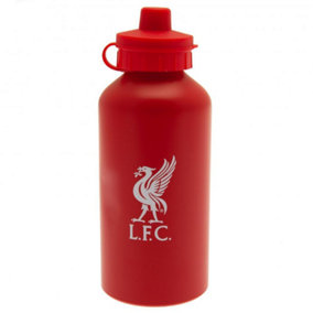 Liverpool FC Matte Aluminium 500ml Bottle Red (One Size)