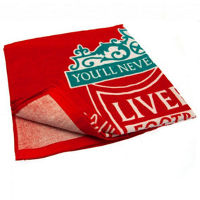 Liverpool FC Never Walk Alone Beach Towel One Size